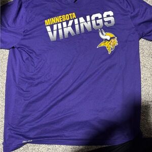 Nike Dri-Fit Minnesota Vikings 2XL T-Shirt Purple